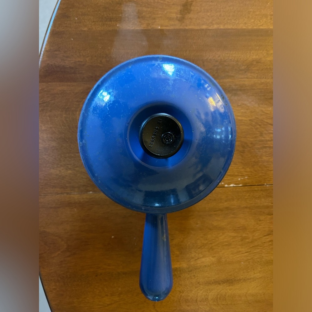 Le Creuset Blue Saucepan